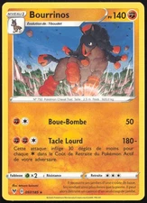 Pokemon Card Bourrinos 097/185 Bright Voltage French