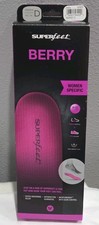 Superfeet Berry Womens All-Purpose Insoles Size D W 8.5  10 High Impact Support