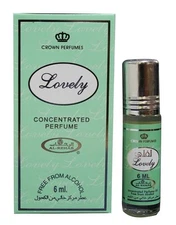 2 pk Lovely Al Rehab Oil Concentrated 6ml Alcohol Free Roll On Itr Attar Perfume