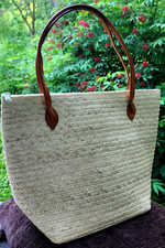Authentic Handwoven Boho Rattan Purse | Natural  Shoulder Bag Tas Blebet Ecoluxe