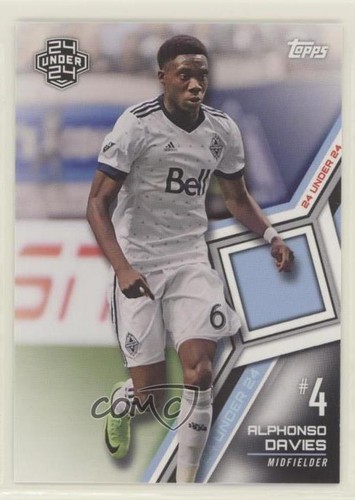 Alphonso Davies #157 — 2018 Topps MLS soccer card