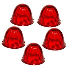 A92798 3.5 inches Light Red Watermelon Glass Lens, Set of 5