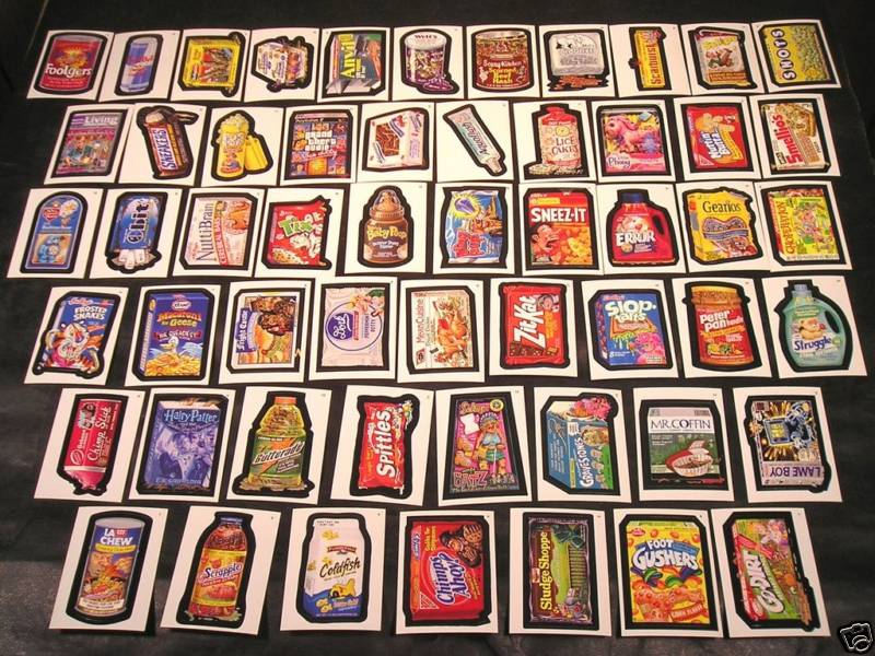 2004 Topps Wacky Packages ANS1 All-New Series 1 COMPLETE FULL BASE