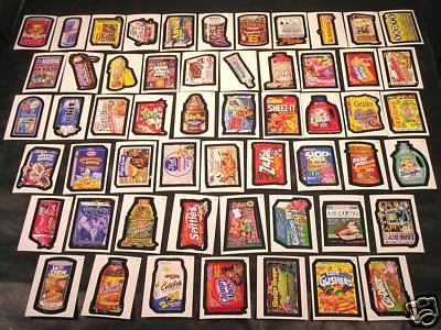 2004 Topps Wacky Packages ANS1 All-New Series 1 COMPLETE FULL BASE SET 55/55 nm+ - Image 1 of 3