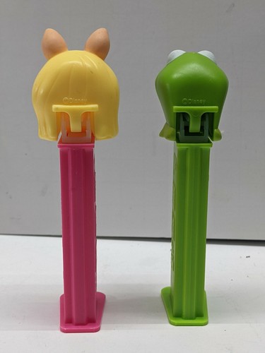Muppets Pez Dispensers Kermit and Miss Piggy Walt Disney - Picture 3 of 4
