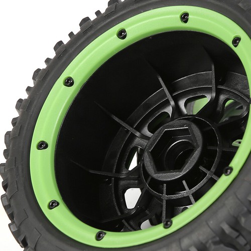 2PCS Wheel Studded Tyre Set for 1/5 Losi 5ive T 1.0 2.0 ROVAN ROFUN LT RC Car - Picture 14 of 29