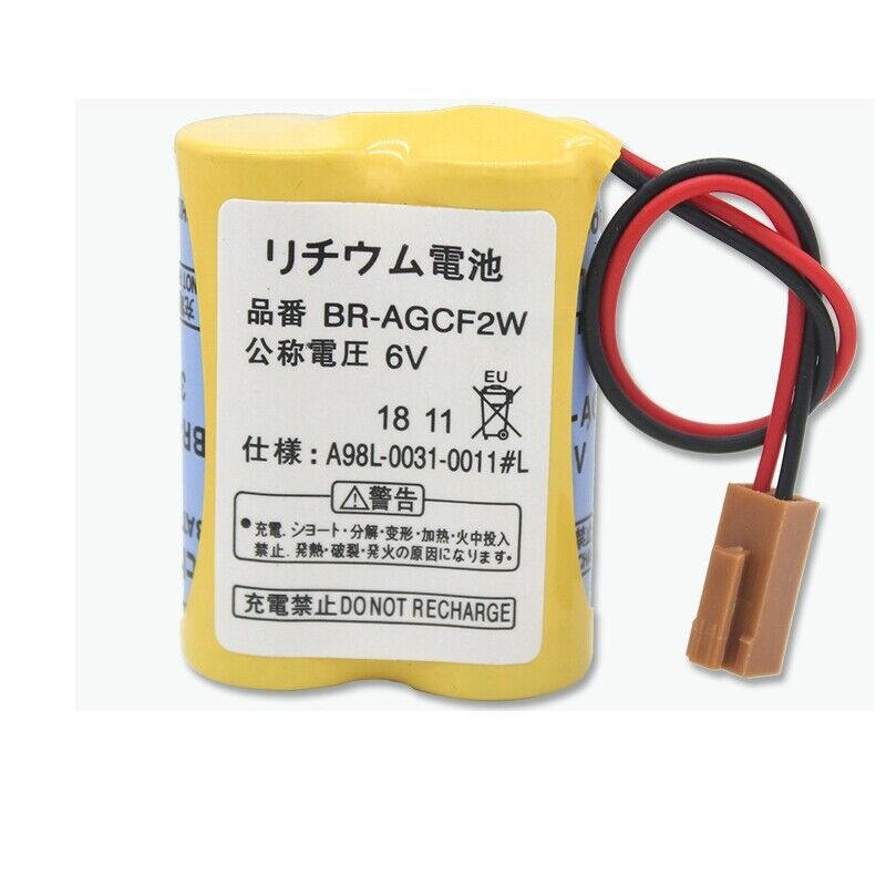 4pcs BR-AGCF2W 6V Panasonic Battery for Fanuc A98L-0031-0011#L PLC