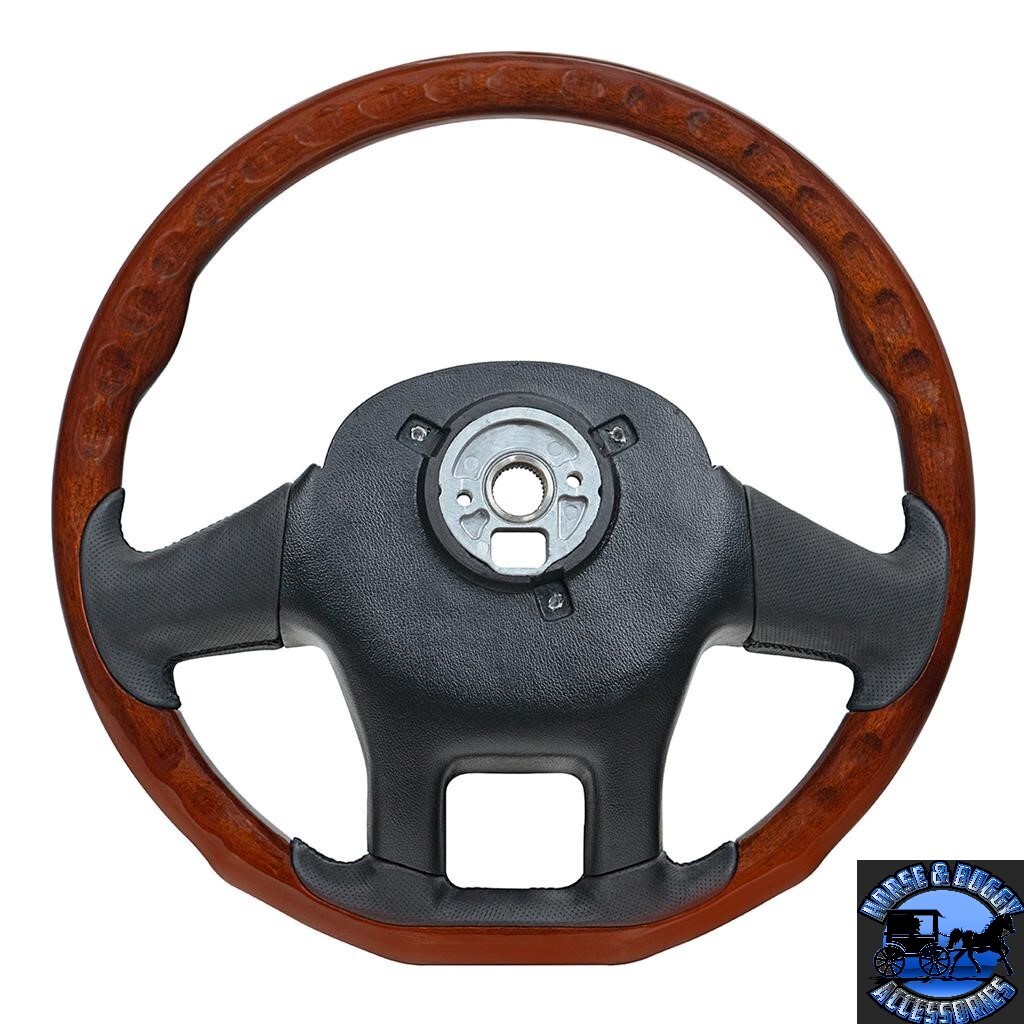 パーツ ALL WOOD Steering Wheel Amazon.com: 18