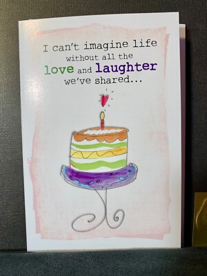 Happy Birthday Greeting Card Sweet Petite Love and Laughter