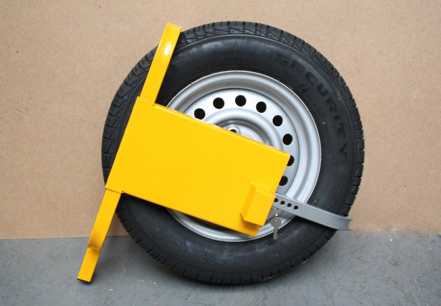 Radkralle Parkkralle Felgenkralle Pkw Wohnwagen Anhanger Diebstahlschutz Top Gunstig Kaufen Ebay