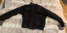 Vintage Al Mar Jacket USA Made Tactical Conceal Carry Black Size Mens Large