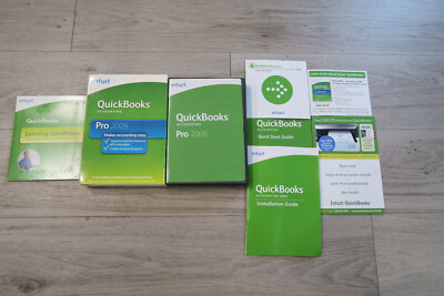 Intuit QuickBooks Pro 2009 Accounting Financial Business Software MISSING DISC