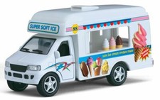 Camión de helados, modelo de coche de juguete fundido a presión, Kinsfun, 5"