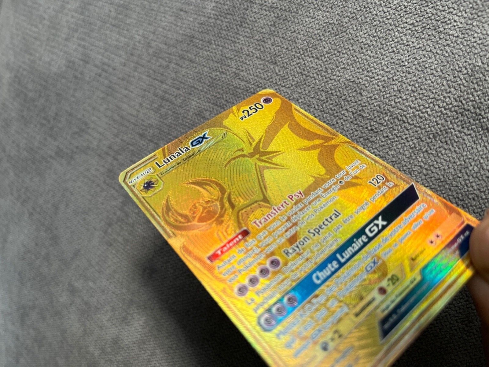 pokemon Karte - Pokémon - Trading card Lunala GX GOLD 172/156 Sammlerobjekt  - 2018 - Catawiki