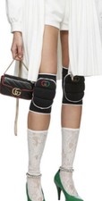 GUCCI Embroidered Logo Knee Pads