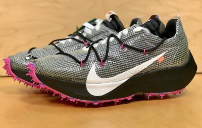 NIKE VAPOR STREET OFF-WHITE BLK LASER FUCHSIA CD8178 001 MEN 10