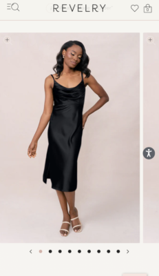 revelry skye midi satin dress Skye Velvet Dress