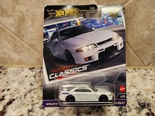 Hot Wheels 2024 Modern Classic White Nissan Skyline Gt-r Bcnr33