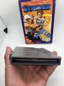 Strider (Nintendo NES) Complete CIB Capcom Nice!