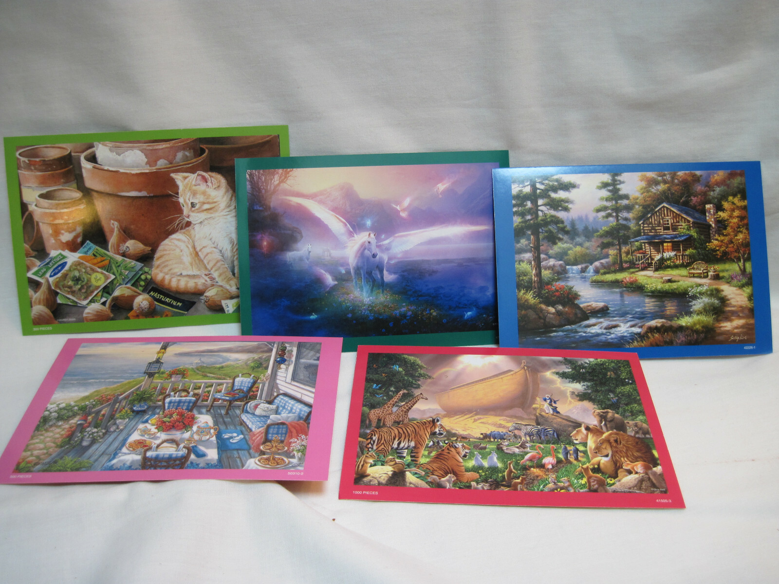 Puzzlers Collection Set New Artistic Puzzlers Collection 10 Deluxe Puzzles in Sealed Packages ...