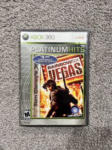 Tom Clancy's Rainbow Six: Vegas (Xbox 360) CIB, Complete In Box - Tested - Afbeelding 1 van 3