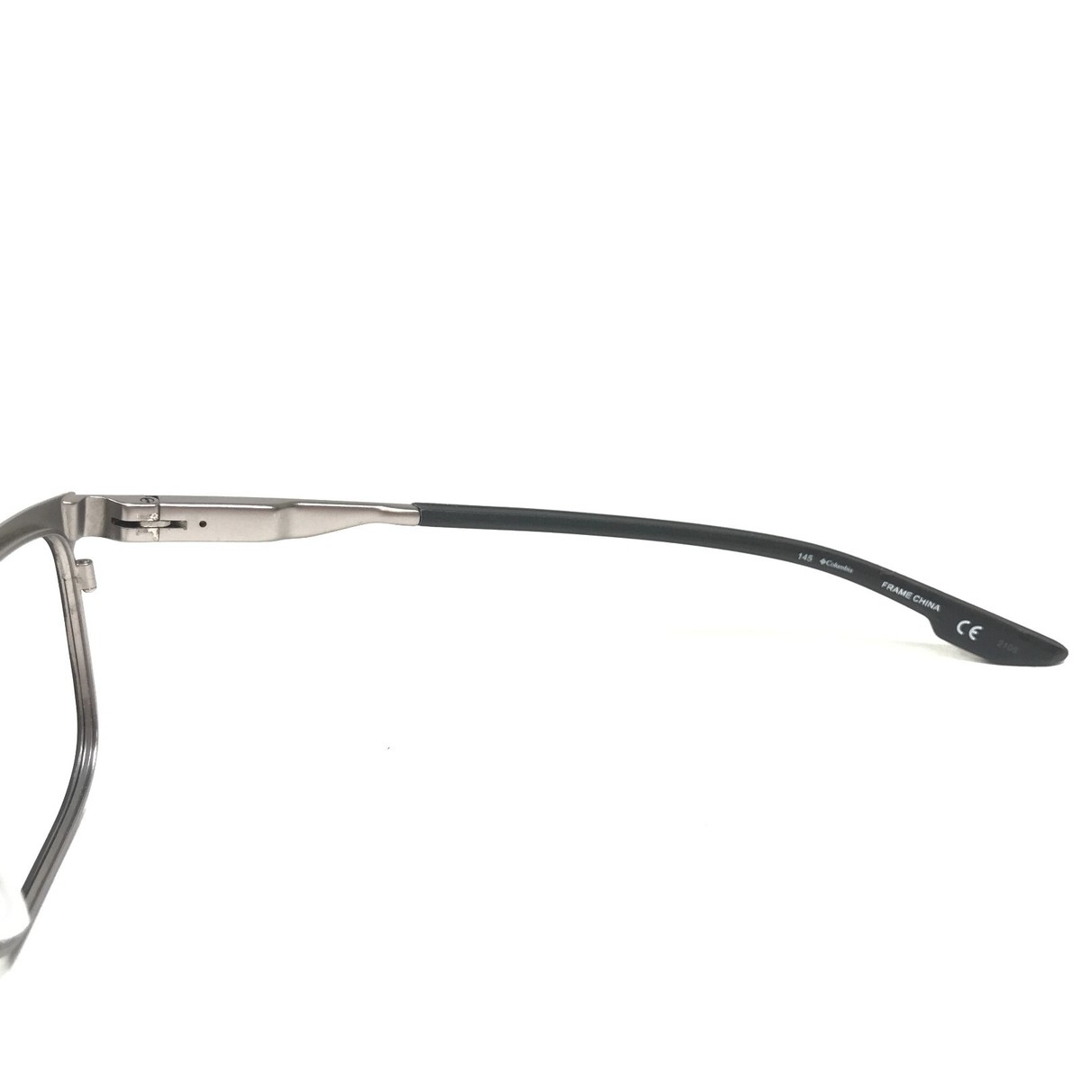 Columbia Eyeglasses Frames C3017 002 Black Gray Square Full  display picture 3