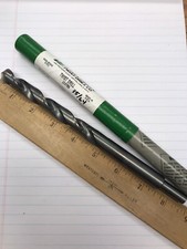 1 pc.  35/64 HS X-LONG DRILL 118 DEG. SP/PT 3/8” SHANK. USA (loc stk)