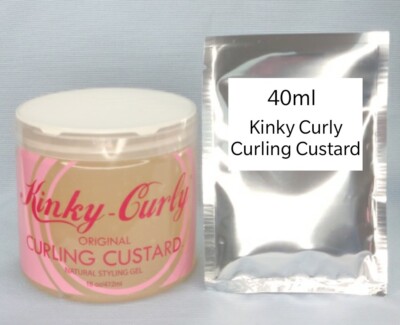 Kinky Curly Curling Custard 40ml kleiner Beutel. CGM Friendly 