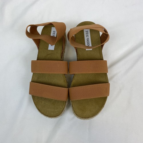 Steve Madden Kimmie sandalo espadrillas, donna taglia 8 M, marrone prezzo al pubblico consigliato $74,95 LEGGI - Foto 2 di 7