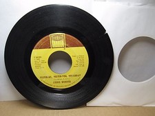 Old 45 RPM Record - Tamla T 54188 -Stevie Wonder Yester-Me Yester-You Yester-Day