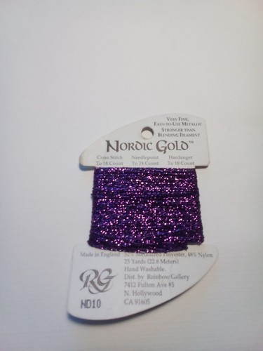 Rainbow Gallery Nordic Gold threads - Picture 7 of 8