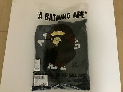 Authentic a bathing ape bape x ovo pullover hoodie black Authentic a bathing ape bape x ovo pullover hoodie black