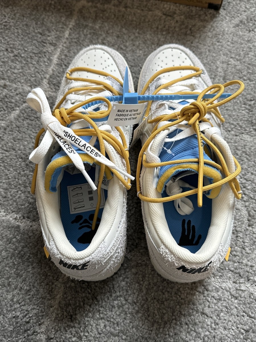 Size 10 - Nike Dunk Low x Off-White Lot 34 Of 50 2021