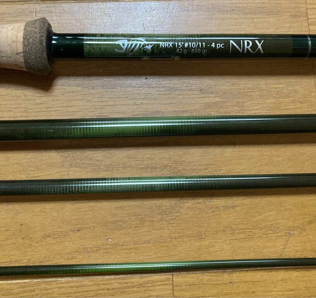 G. Loomis NRX 15 ft #10/11 BIG Salmon Fly Set used all is G. Loomis NRX 15 ft #10/11 BIG Salmon Fly Set used all is