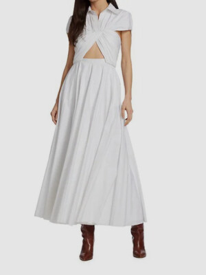 white maxi dress flowy O'Neill Women's Lisbon Maxi Dress in Winter White, Size 2XL main image 0