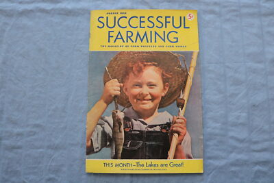 1938 AUGUST SUCCESSFUL FARMING MAGAZINE - GREAT COVER, ARTICLES & ADS - ST 1000N