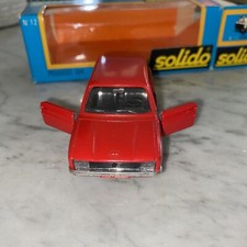 Peugeot 104 sedan 4 doors red by Solido No. 12 to 1/43