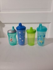 Lot Of 4 Sippy Cups - Tommee Tippee, NUBY, parents Choice, Baby King 9oz