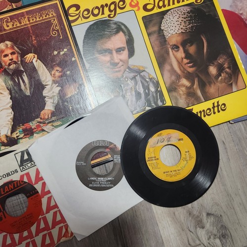 Vinyl Records Mixes Lot 30+ Elvis Neil Diamond Tom Hall Moderate/LP ALL INCLUDED - Picture 7 of 7