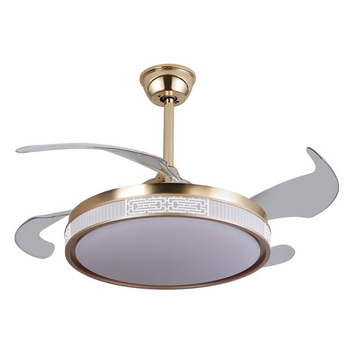 Modern Ceiling Fan Light Kit with Remote Control, Timing Ceiling Fan Lamp - Picture 9 of 20