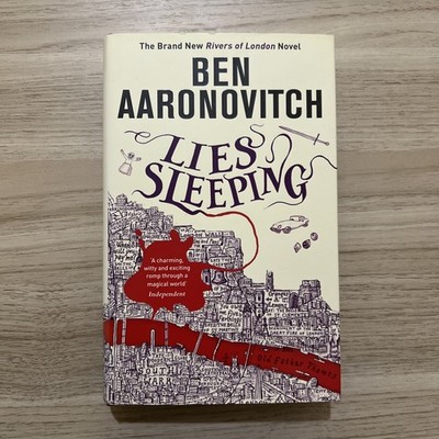SIGNED FIRST EDITION Lies Sleeping: 7th Rivers of London novel