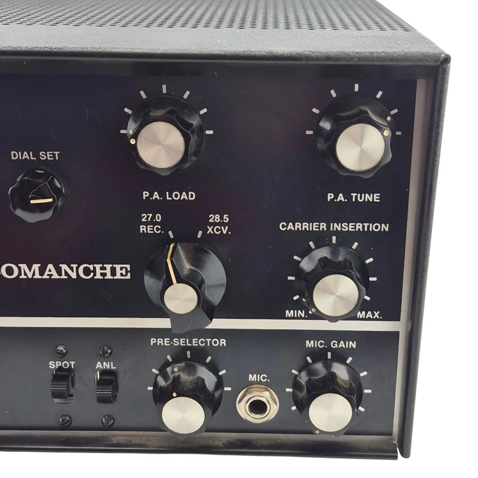 Vintage Siltronix 1011D Comanche Ham Radio 10-meter amateur transceiver - Image 2 of 4