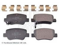 Bremsbelagsatz Scheibenbremse Hinten Blue Print ADT342183 FÜR Toyota