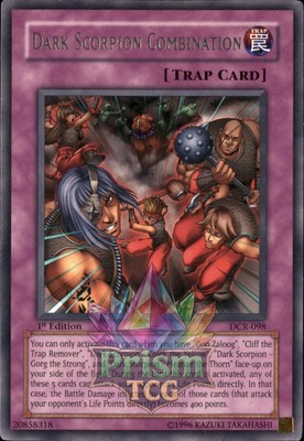 1. Auflage Dunkler Skorpion Kombination Rare DCR-098 Yugioh