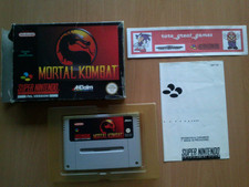 ebay® Auktion 358515962855 | ⭐️ MORTAL KOMBAT 1 COMPETITION EDITION Super Nintendo SNES PAL ESP/NOE ⭐️ Thumbnail of ebay® auction 358515962855 | ⭐️ MORTAL KOMBAT 1 COMPETITION EDITION Super Nintendo SNES PAL ESP/NOE ⭐️