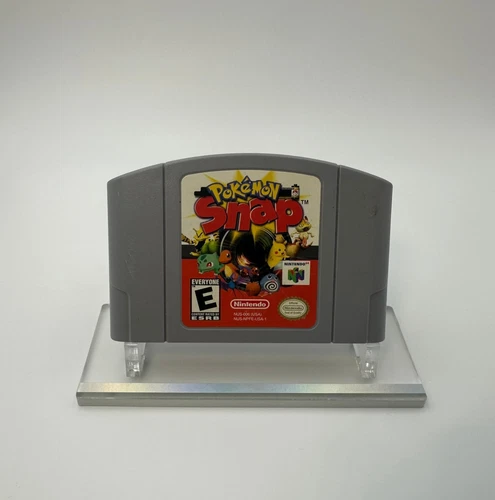 Pokemon Snap (Nintendo 64, 1999) - Authentic NTSC-U/C Cartridge - Tested/Cleaned