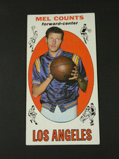 Mel Counts 1969-70 Topps Tall Boy ROOKIE CARD #49. rookie card picture