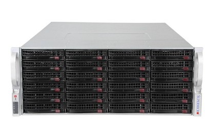 Supermicro 6049P-E1CR36L, 2 x Platinum 8260, 256GB RAM, 176TB Storage Installed
