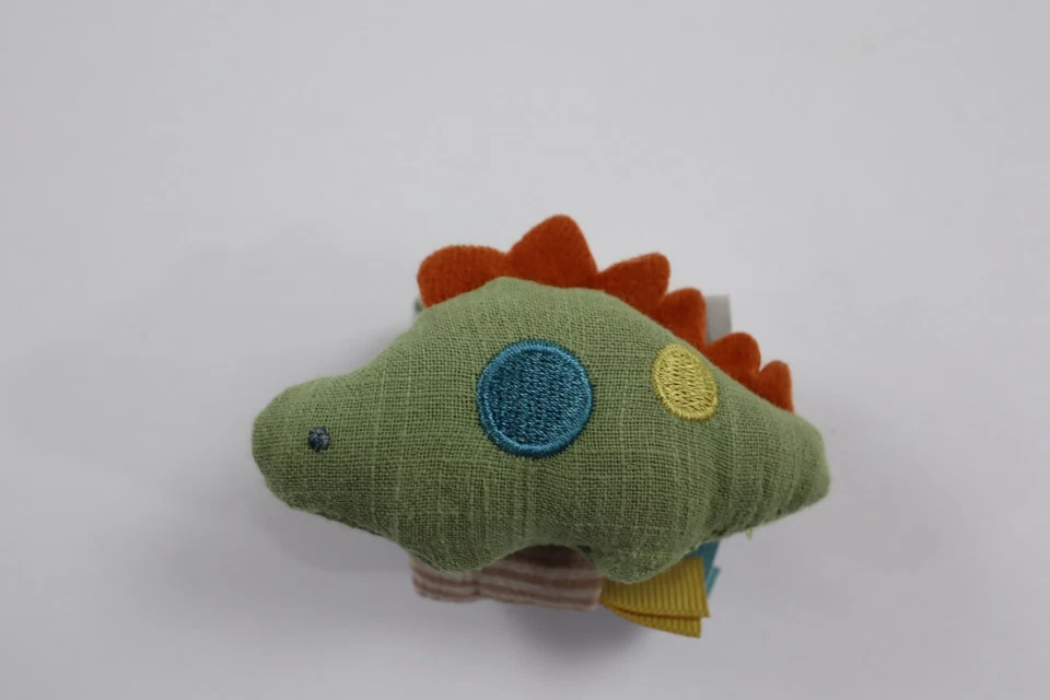 Itzy Ritzy динозавр плюшевый запястье погремушка игрушка зубочистка - Изображение 2 из 4