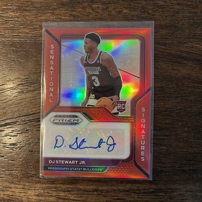 2021-22 Panini Prizm Draft Picks - Sensational Signatures DJ Stewart Jr. #SS-DJS
